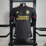 Manchester United 2023/24 Black Player Version Jersey