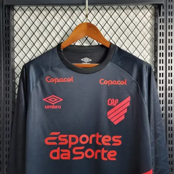 Athletico Paranaense 2023/24 Away Long Sleeves Jersey