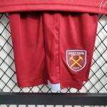 West Ham United 2023/24 Home Kids Jersey And Shorts Kit