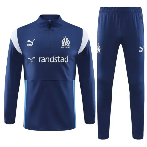 Olympique Marseille 2023-24 Half-zip Tracksuit