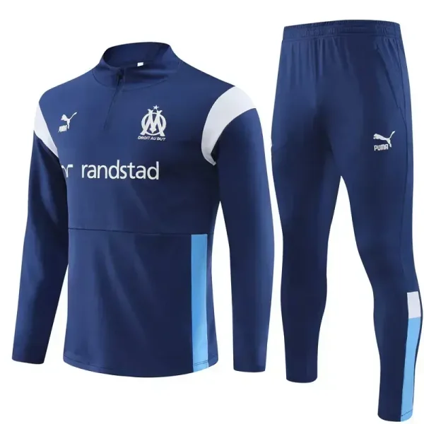 Olympique Marseille 2023-24 Half-zip Tracksuit