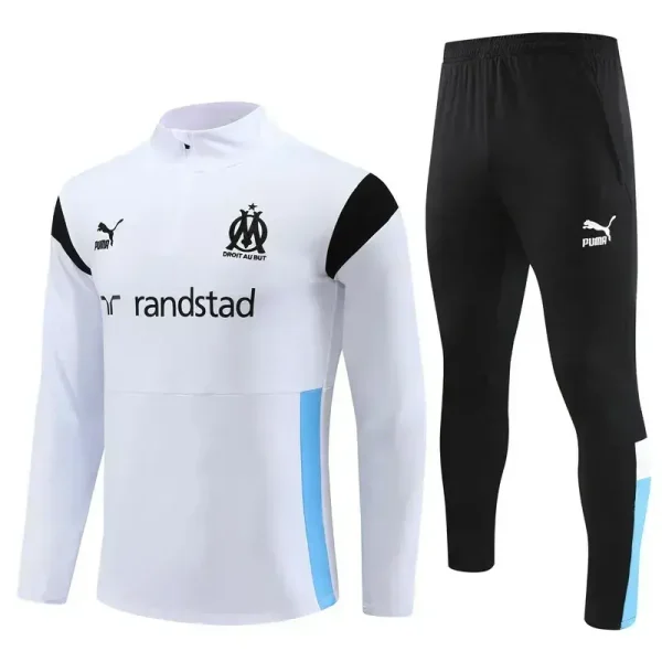 Olympique Marseille 2023-24 Half-zip Tracksuit