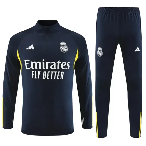 Real Madrid 2023-24 Half-zip Tracksuit