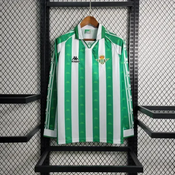 Real Betis 1995/1997 Home Long Sleeves Retro Jersey