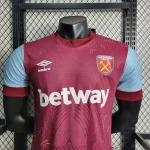 West Ham United 2023/24 Home Player Version Jersey