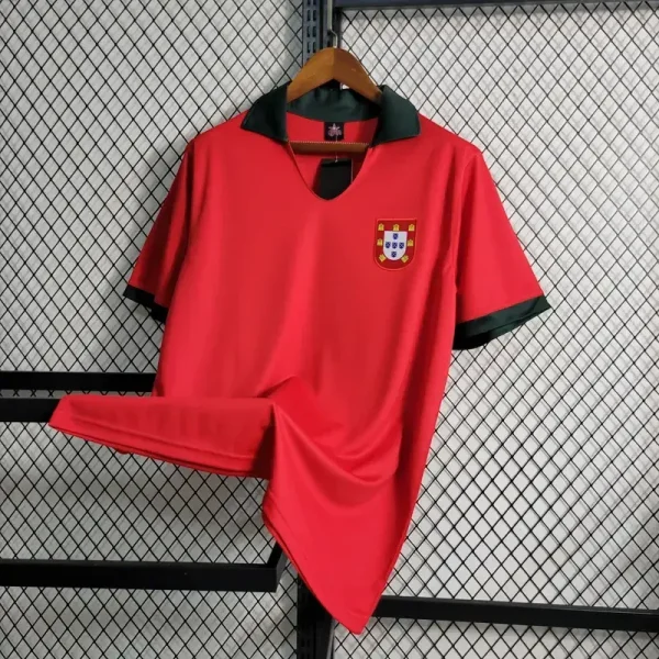 Portugal 1972 Home Retro Jersey