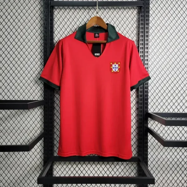 Portugal 1972 Home Retro Jersey