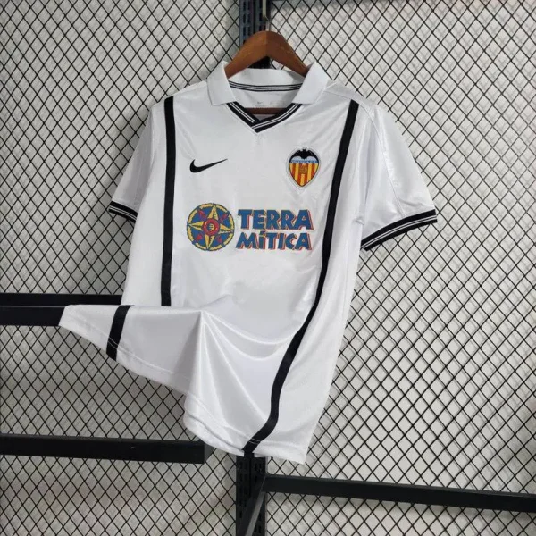 Valencia CF 2000/2001 Home Retro Jersey