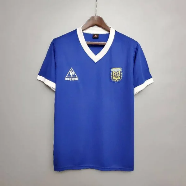 Argentina 1986 Away Retro Jersey