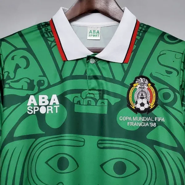 Mexico 1998 Home Retro Jersey