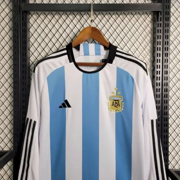 Argentina 2022/23 Home 3-Stars Long Sleeves Jersey