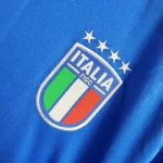 Italy 2024/25 Euro Home Kids Jersey And Shorts Kit