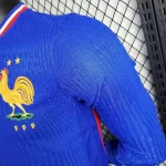 France 2024/25 Euro Home Long Sleeves Player Version Jersey