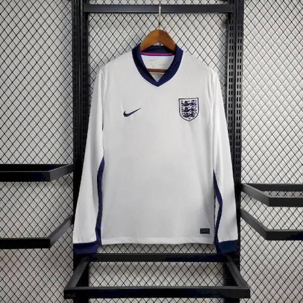 England 2024/25 Euro Home Long Sleeves Jersey