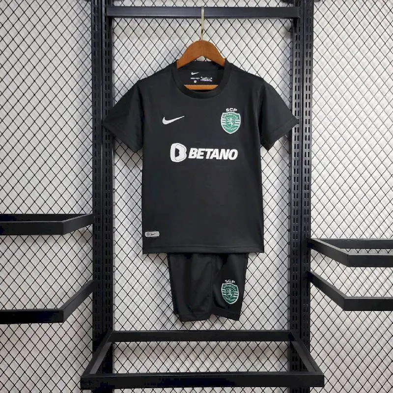 Sporting CP 2024/25 Fourth Kids Jersey And Shorts Kit